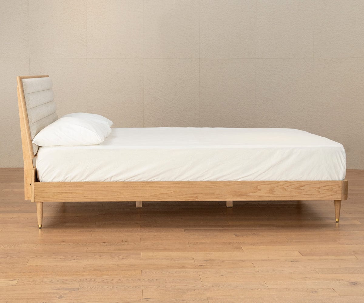 Hendrick Bed - White Oak | Scandinavian Designs