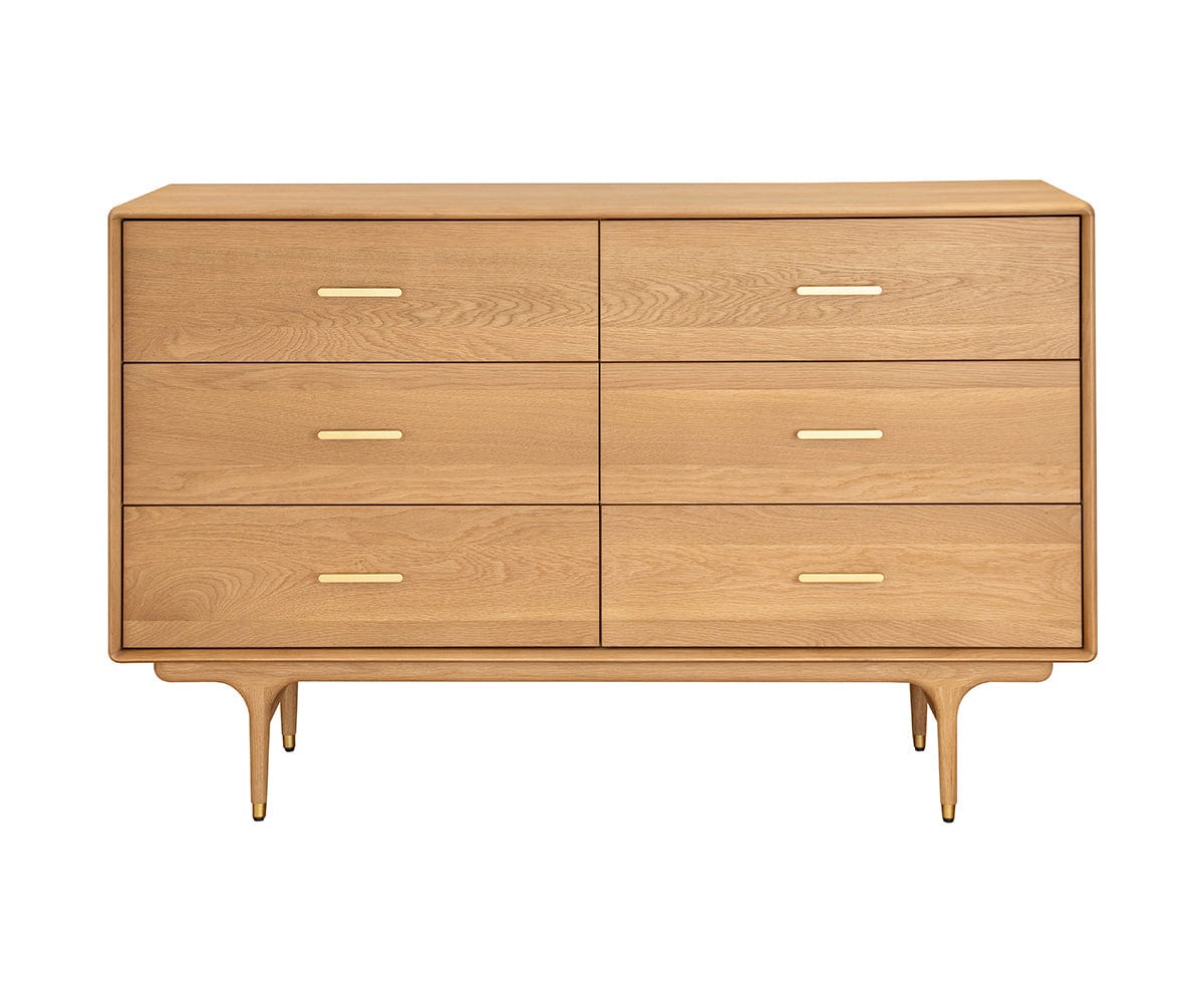blue dress for baby girl Venice White Oak Large Dresser main image 1