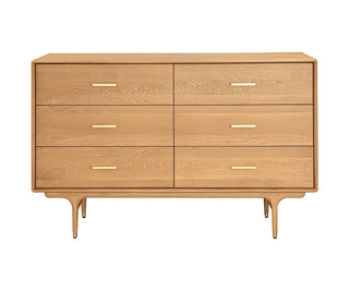 Hendrick Double Dresser II - White Oak - White Oak