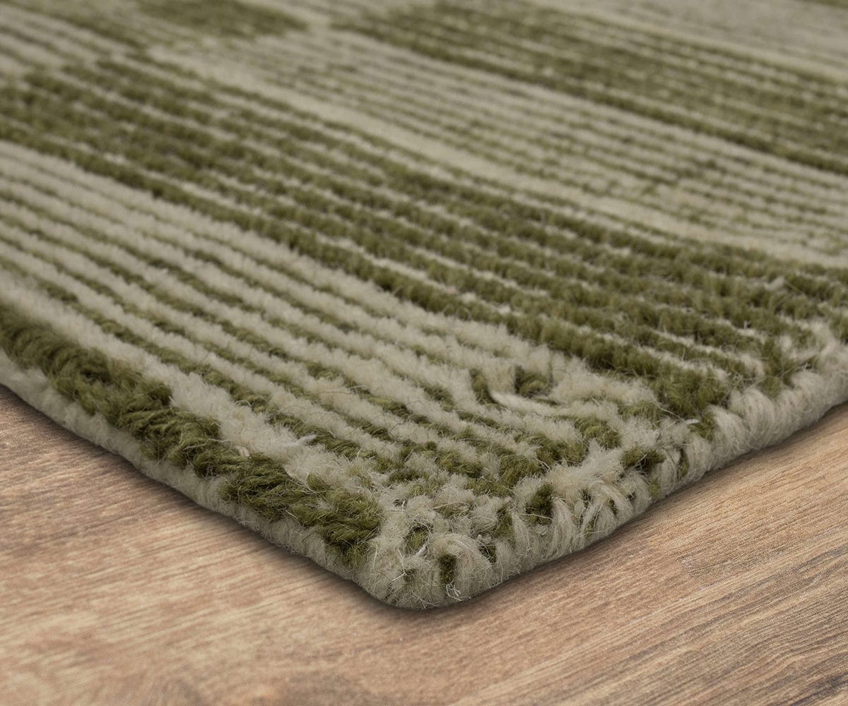 Karastan Broken Stripe Rug - Moss | Scandinavian Designs