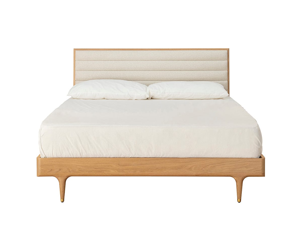 Hendrick Bed - White Oak | Scandinavian Designs
