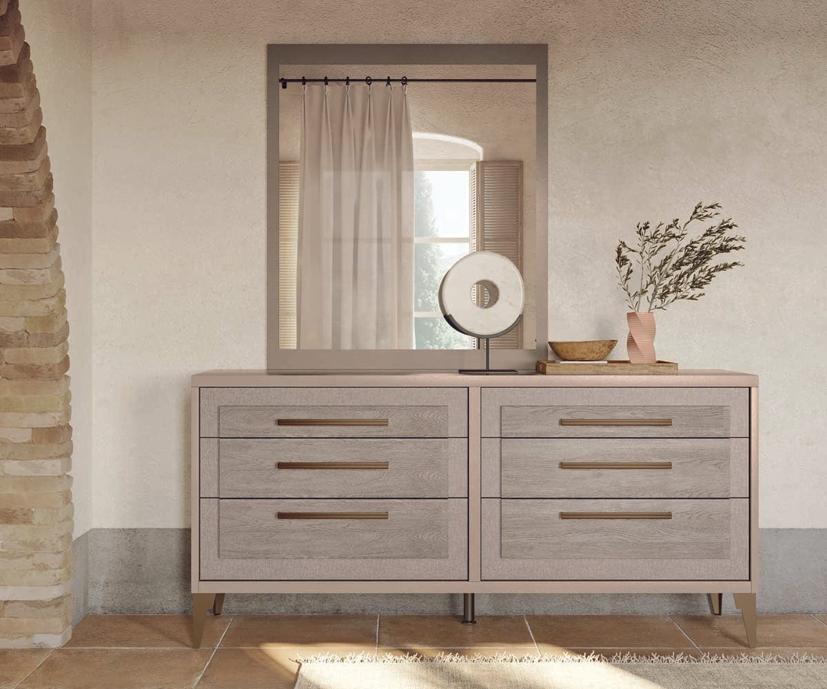 Antonella Double Dresser in Antonella Beige | by Scandinavian Designs Antonella Double Dresser in Antonella Beige | by Scandinavian Designs