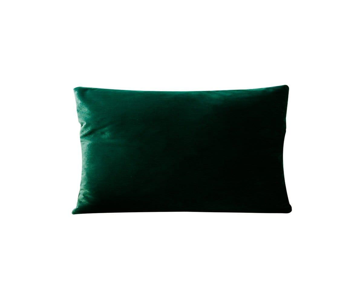 Dark green velvet throw pillow hotsell