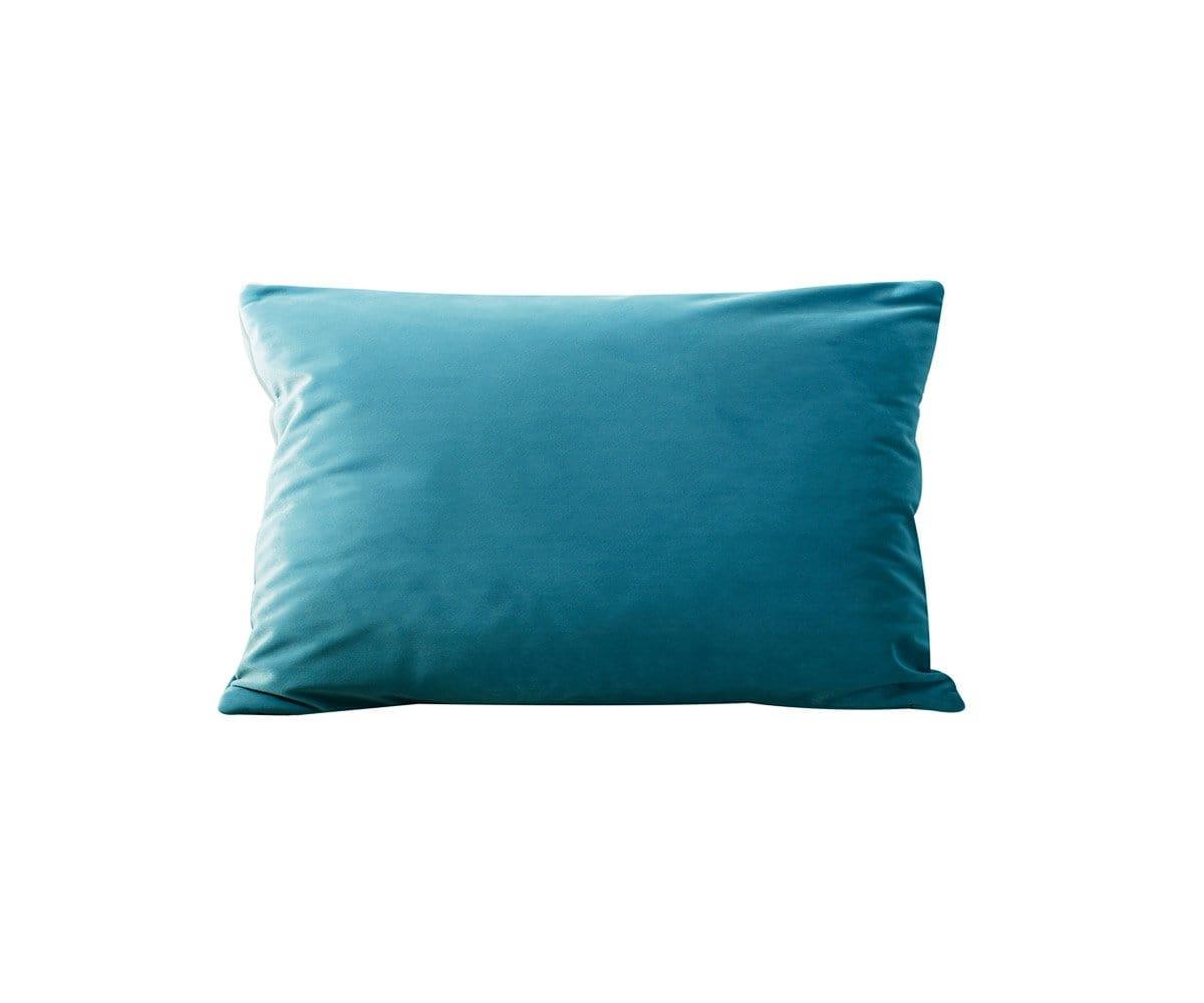 Teal velvet lumbar on sale pillow