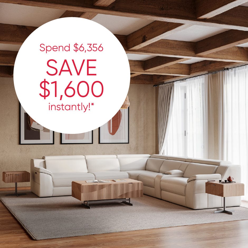 Save on Living Room Furniture during the Buy More, Save More Promotion