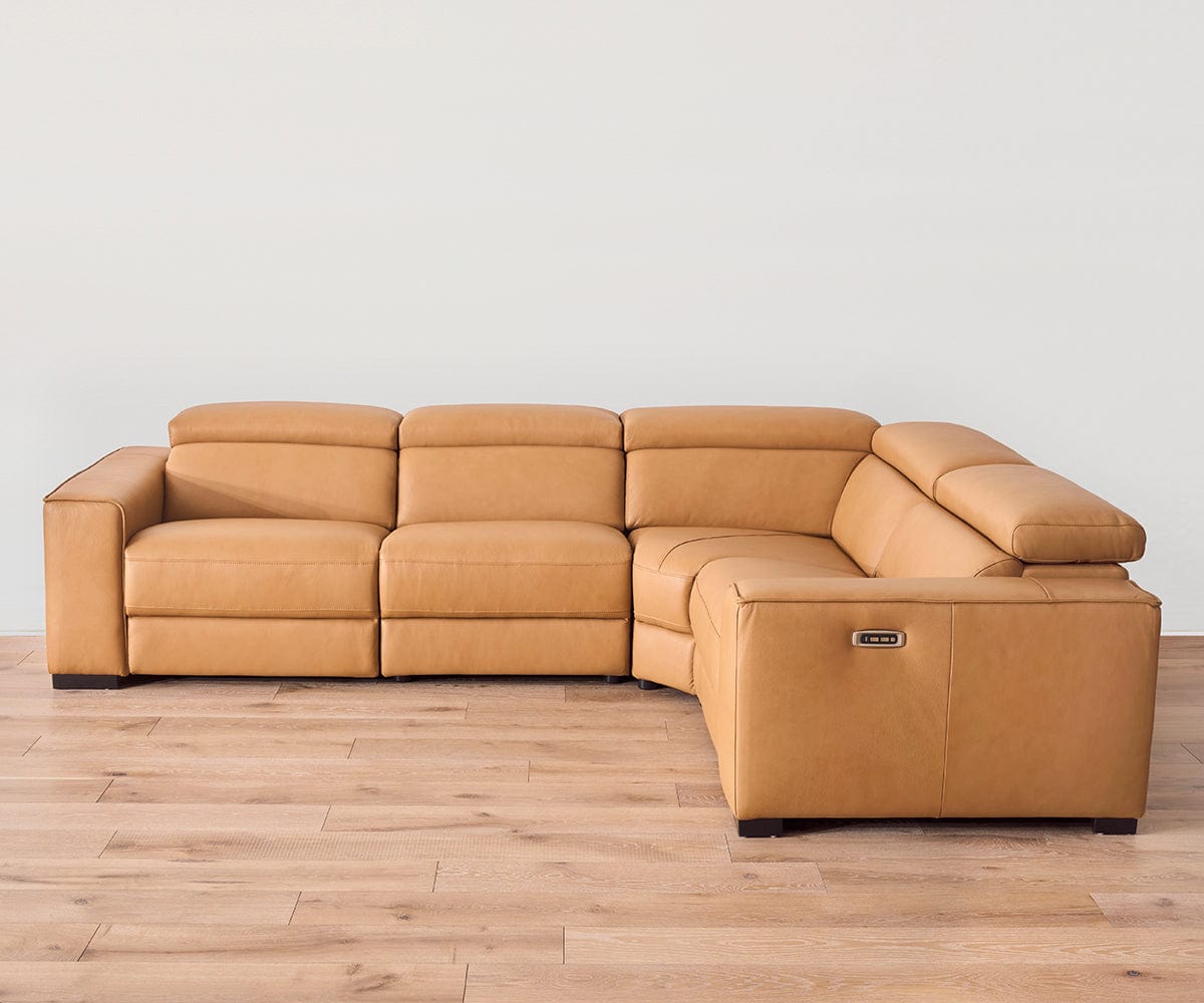 Brix 4-Piece Modular Power Sectional | Scandinavian Designs