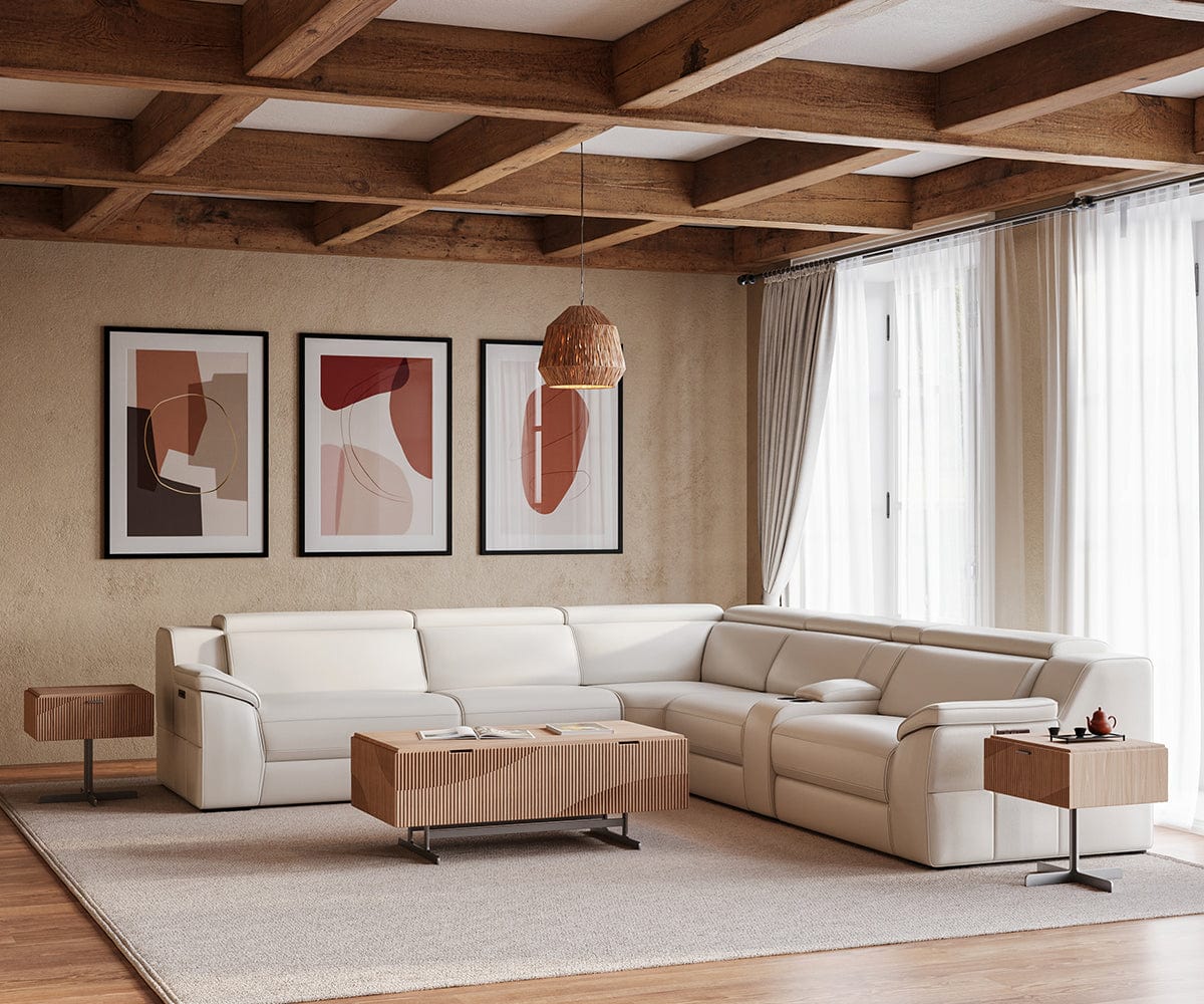 Titus Power Reclining Sectional Scandinavian Designs