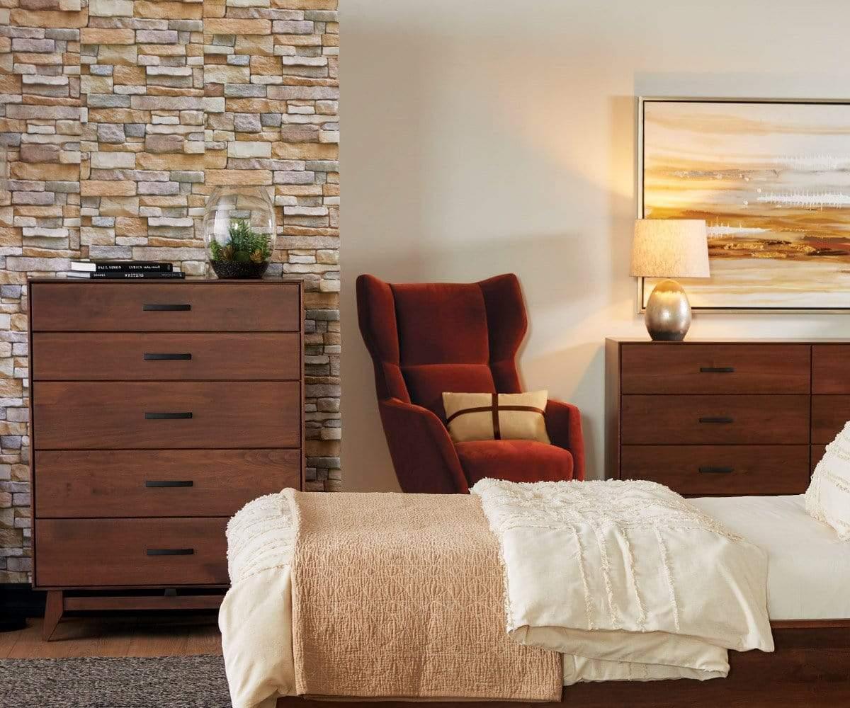 イデー　WAVE TALL CHEST Maple Wood Castle Kelby High Chest | Scandinavian Designs