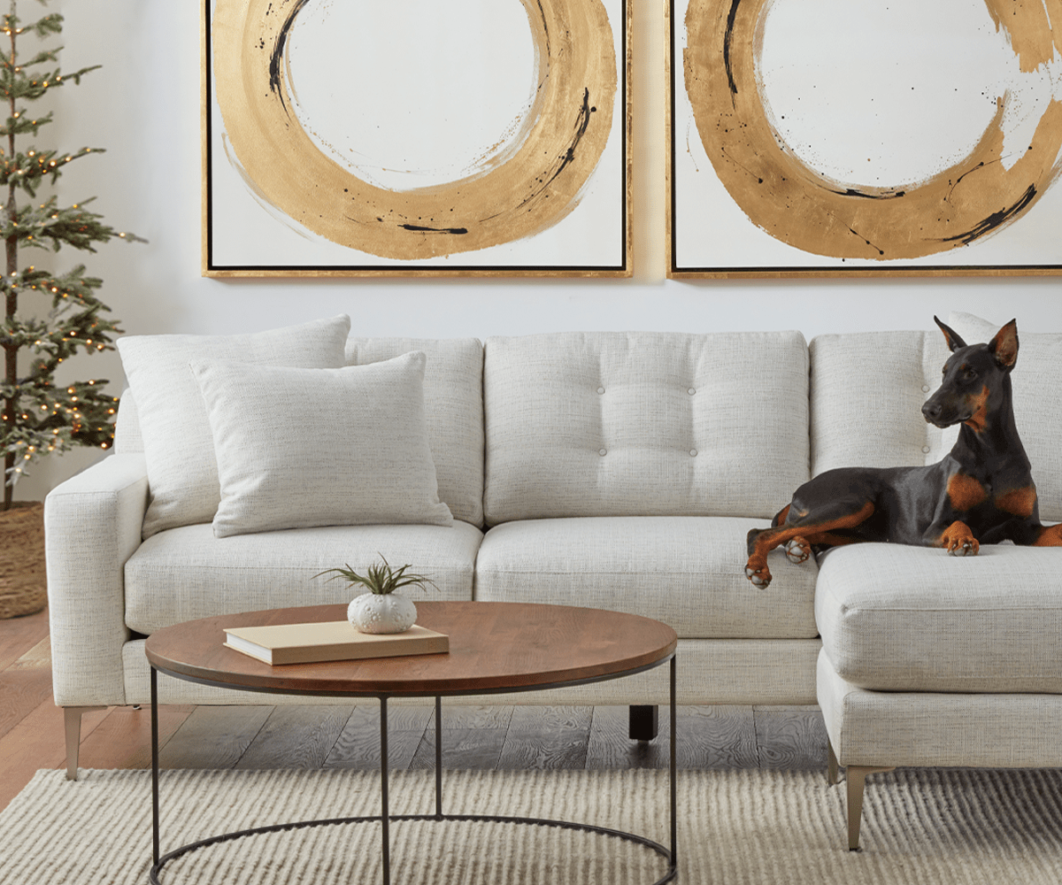 Celeste Flip Chaise Sectional | Scandinavian Designs