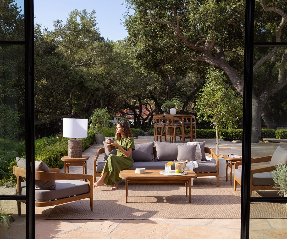 Amar Teak Sofa