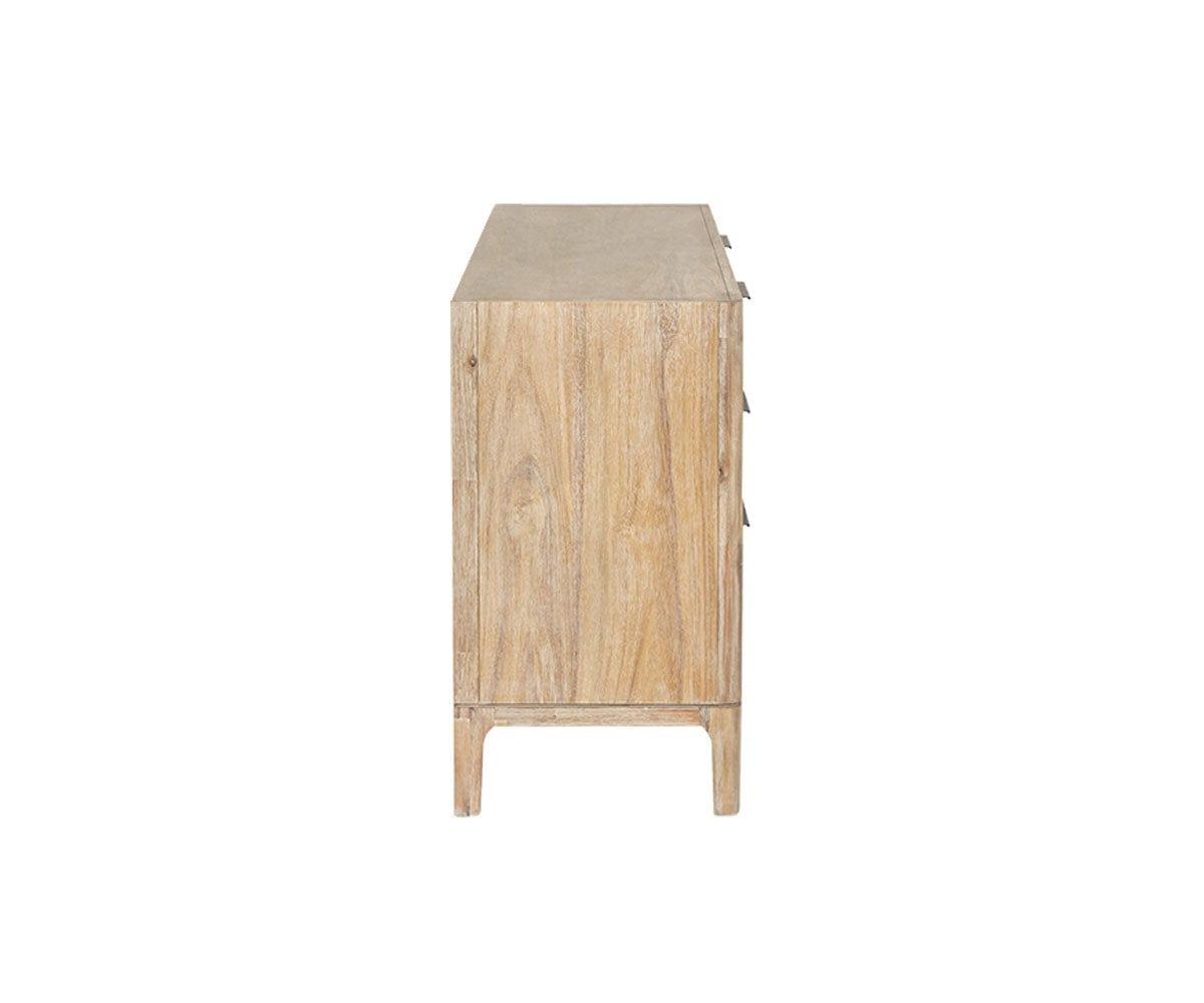 Camen Double Dresser in Natural Acacia