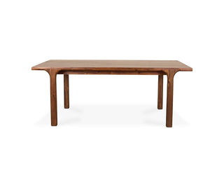 Leevi 79" Dining Table - Walnut Brown