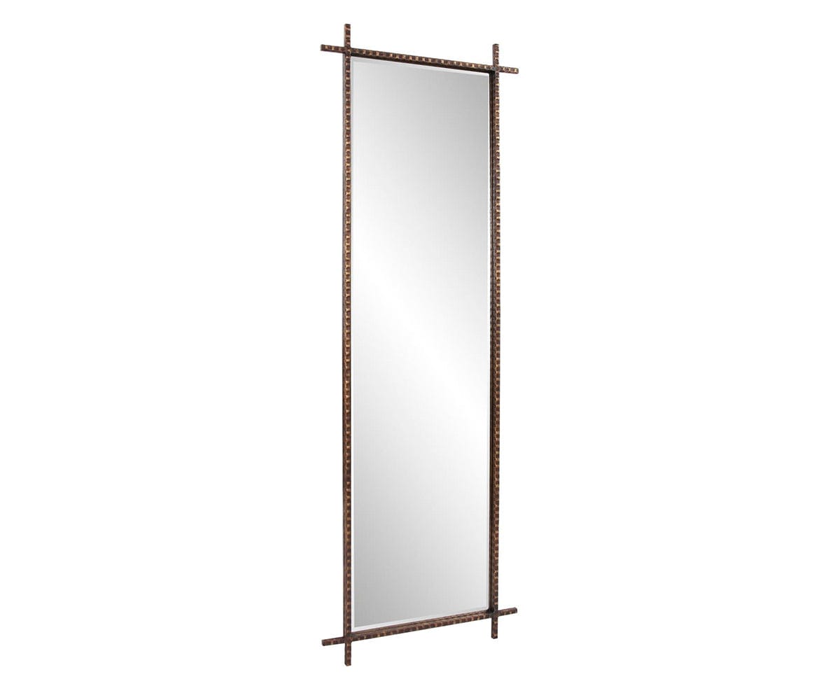 metal dressing mirror Isarno Dressing Mirror in Dark Bronze