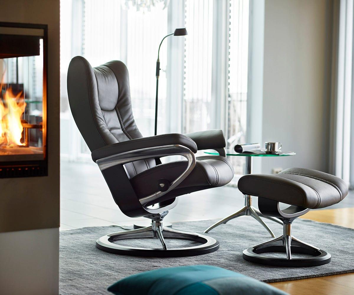 Scandinavian Lounge Chair And Ottoman Scandinavian Modern Ingmar