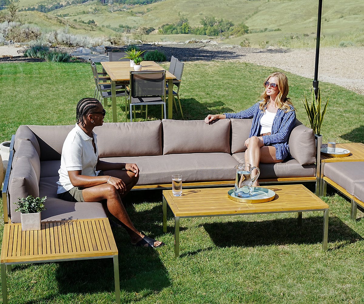 Farino Outdoor Armless Sofa | Scandinavian Designs Farino Outdoor Armless Sofa | Scandinavian Designs
