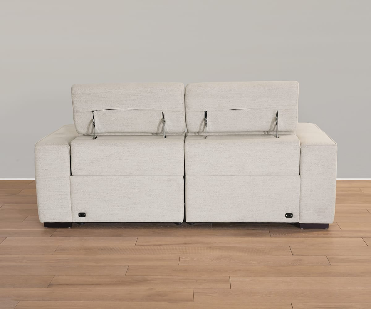 Brix 2-piece Modular Power Loveseat | Scandinavian Designs