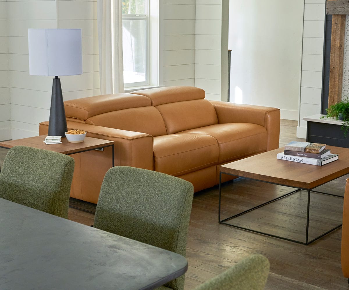Brix 2-Piece Modular Power Loveseat | Scandinavian Designs