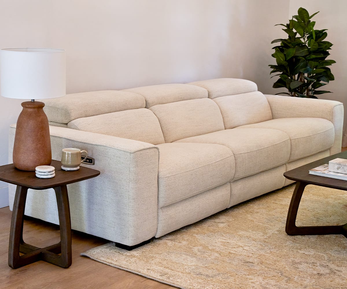 Brix 3-piece Modular Power Sofa