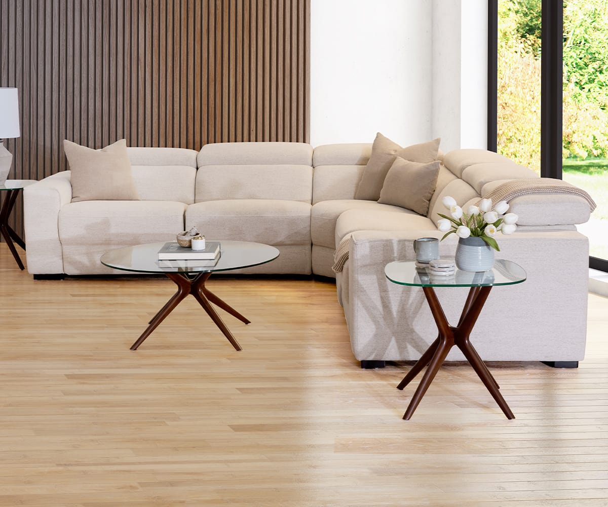 Brix 5-piece Modular Power Sectional