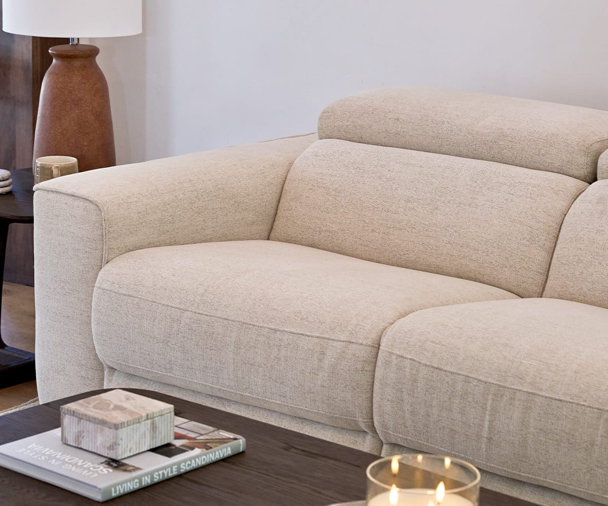 Brix 2-piece Modular Power Loveseat