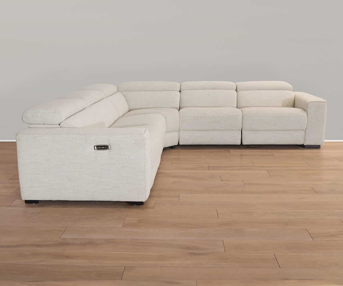 Brix 5-piece Modular Power Sectional | Scandinavian Designs