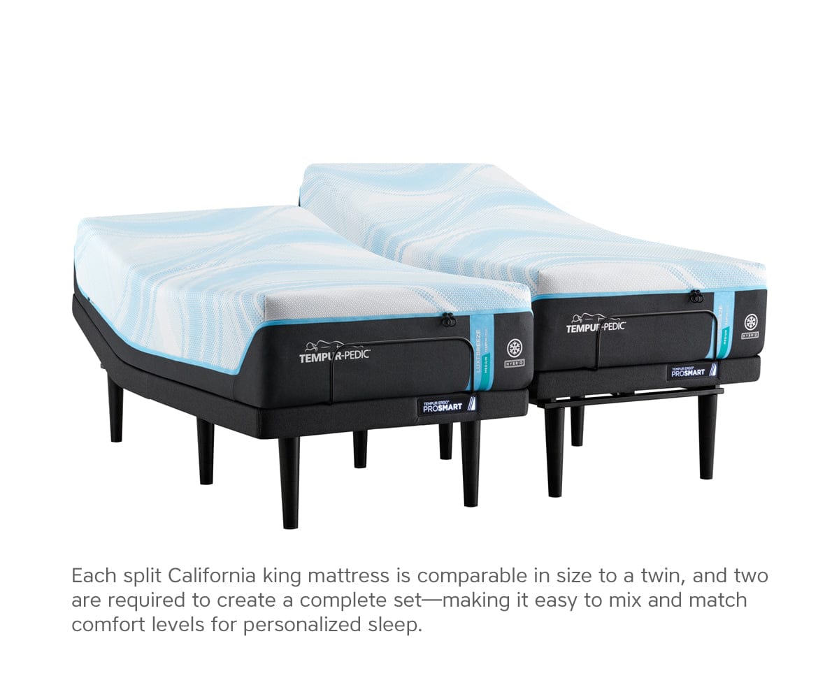 TEMPUR® Luxe Breeze Medium Hybrid Mattress | Scandinavian Designs