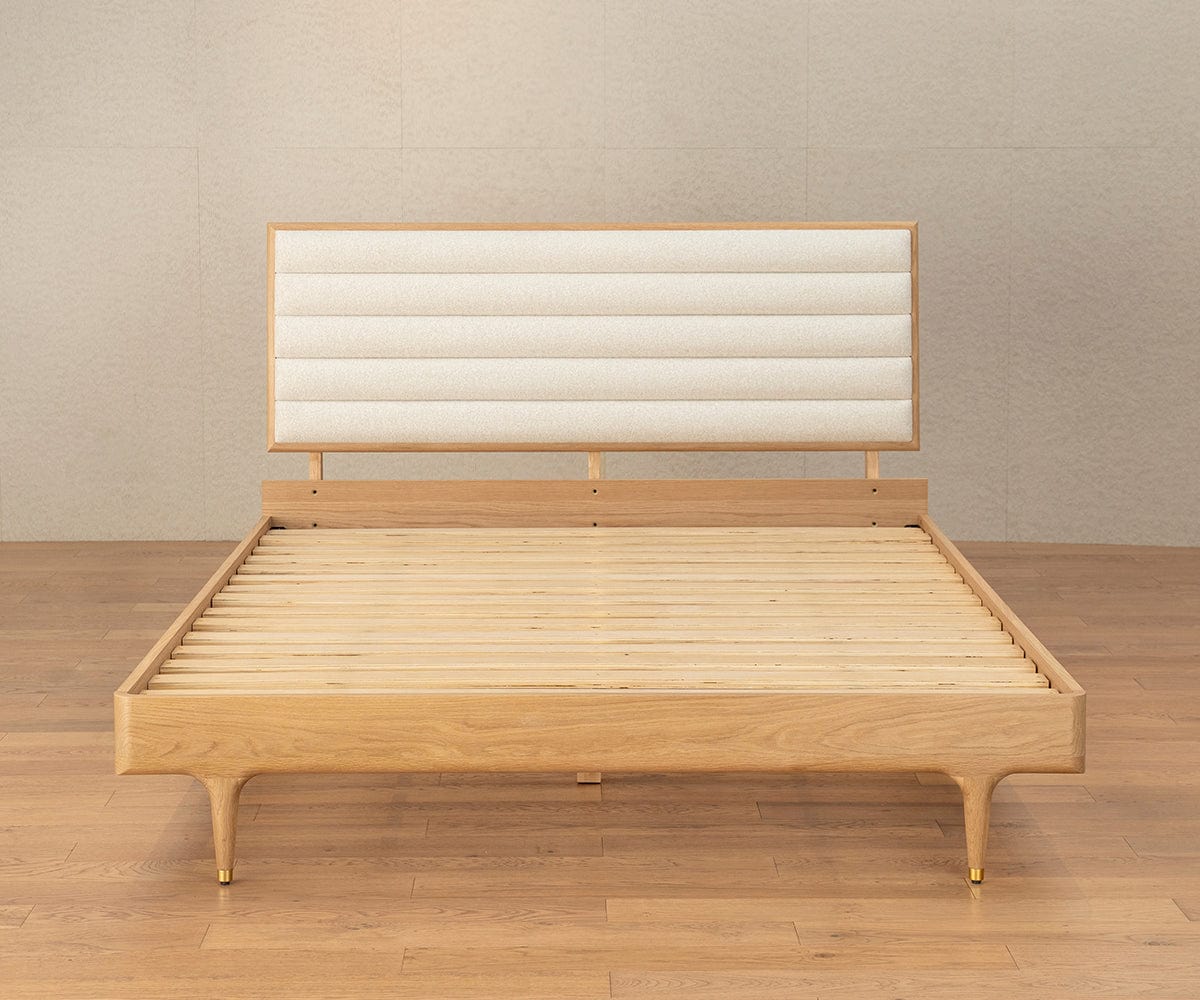 Hendrick Bed - White Oak | Scandinavian Designs