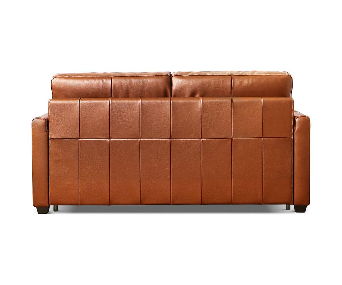 Jonas Leather Full Sleeper Sofa