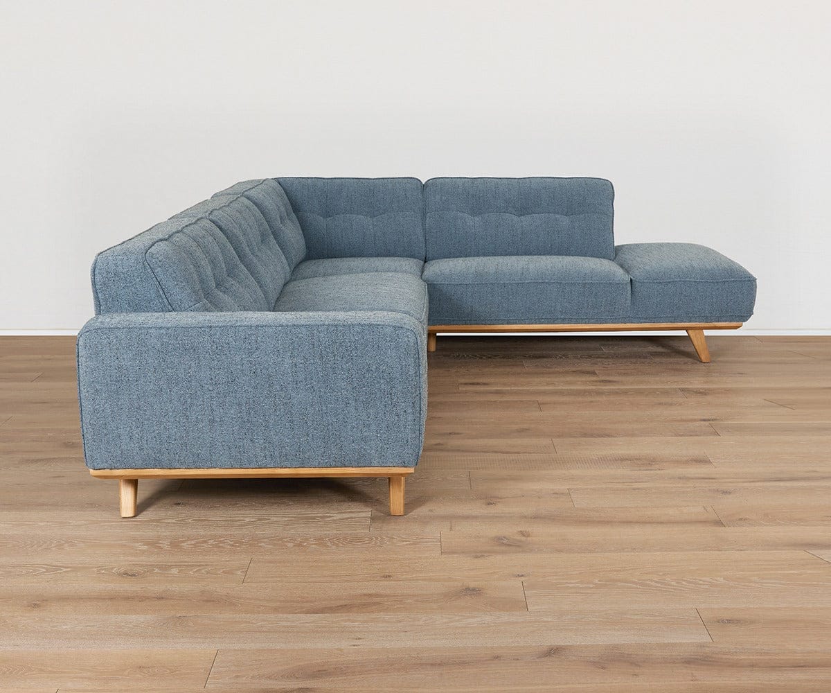 Thora Right-facing Chaise Sectional | Scandinavian Designs