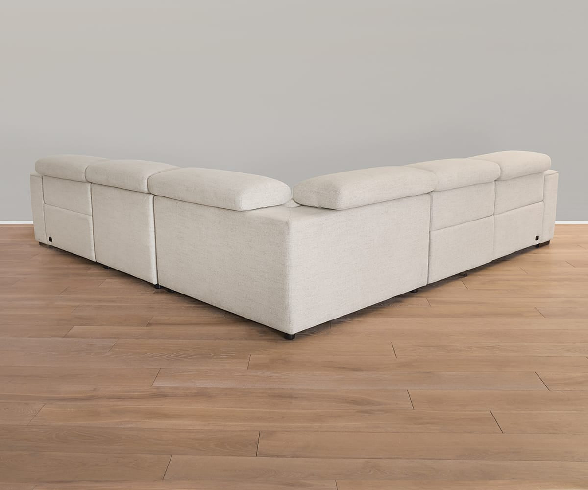 Brix 5-piece Modular Power Sectional | Scandinavian Designs