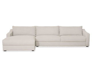 Raylif Left-facing Sectional - F07 Light Gray