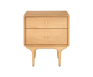 Hendrick Nightstand II - White Oak - White Oak