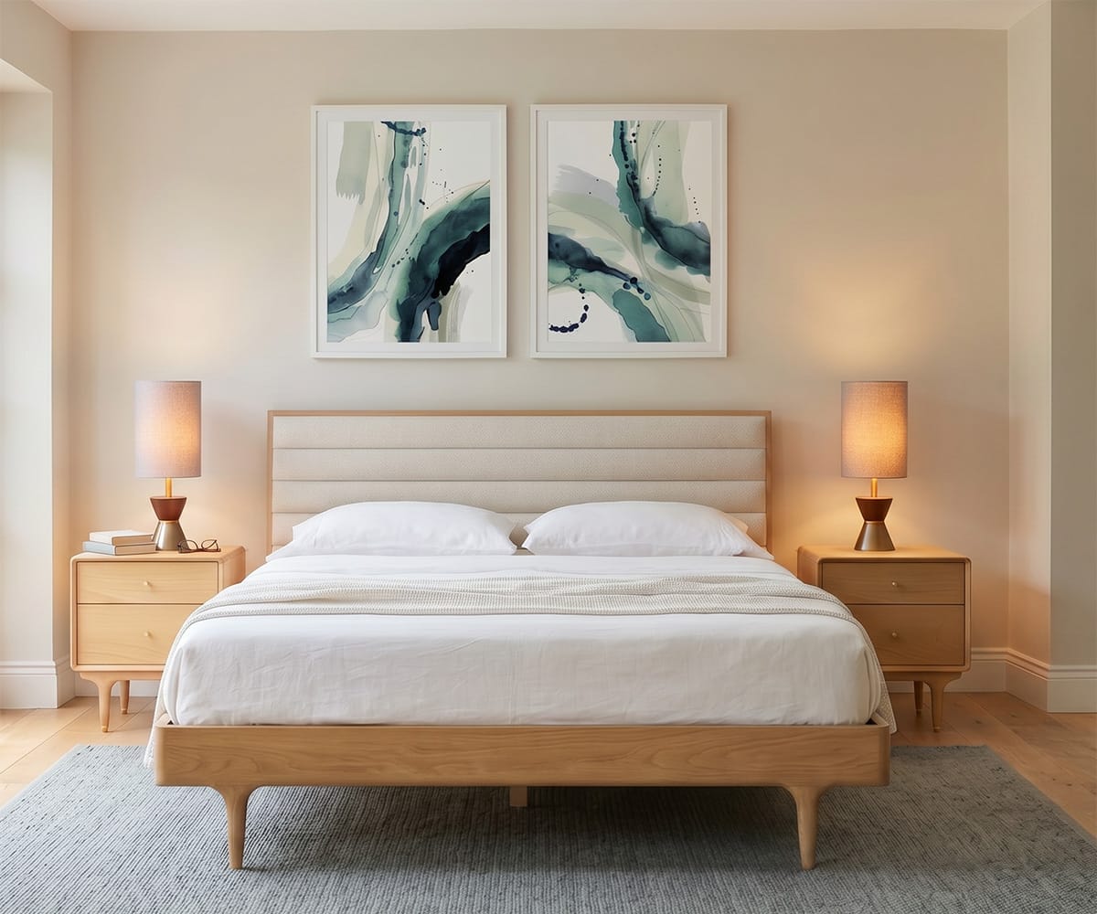 Hendrick Nightstand - White Oak | Scandinavian Designs