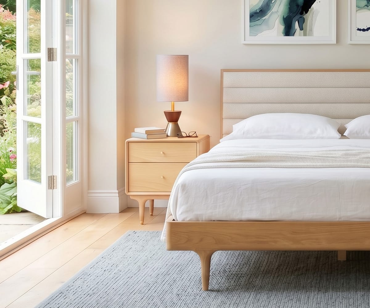 Hendrick Nightstand - White Oak