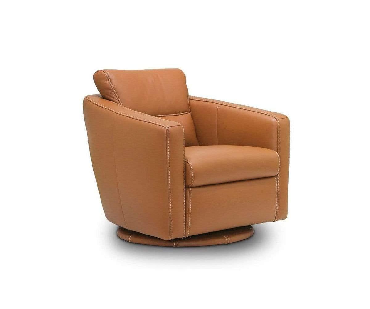Linus Swivel Glider Chair Scandinavian Designs