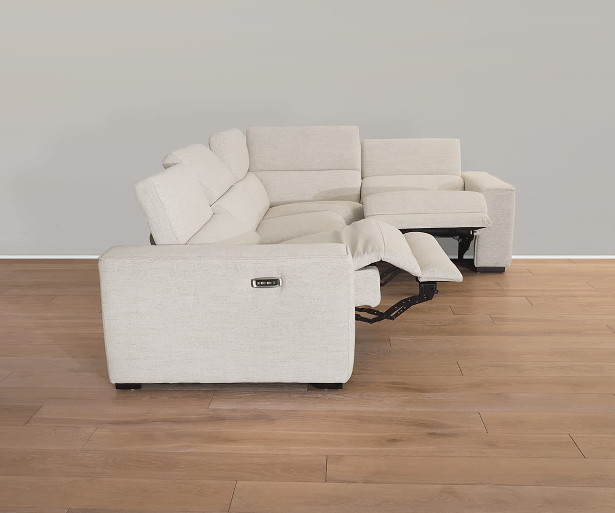 Brix 4-piece Modular Power Sectional | Scandinavian Designs