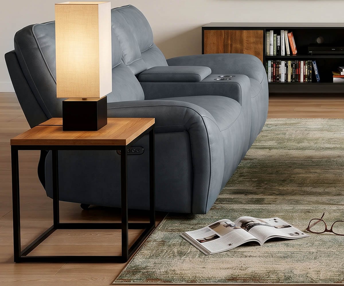 Lunna 3-piece Modular Power Loveseat With Console