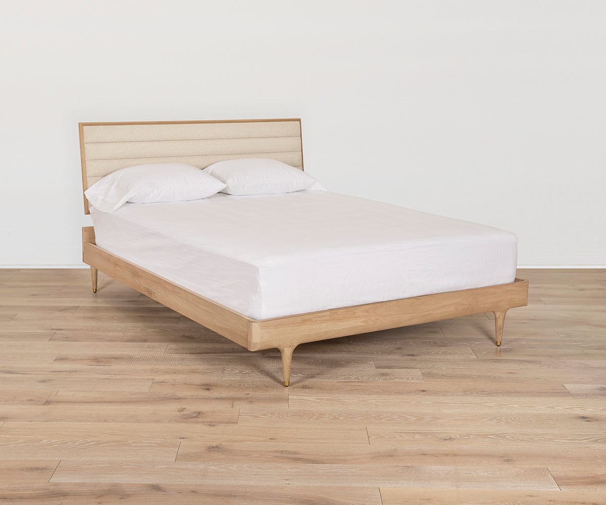 Hendrick Bed - White Oak