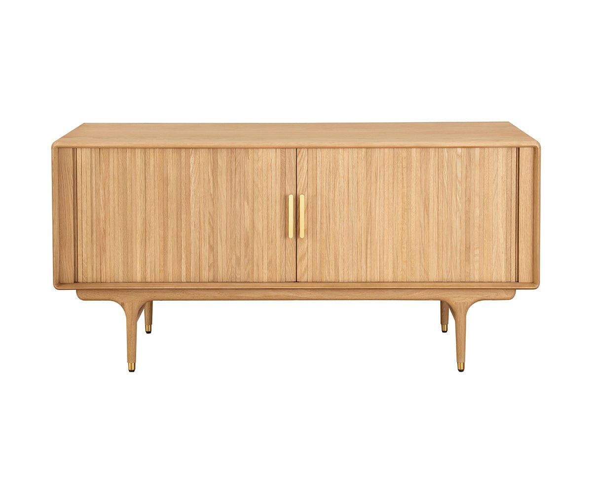 Hendrick 52" Media Stand II - White Oak