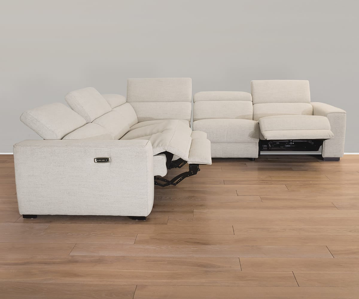 Brix 5-piece Modular Power Sectional | Scandinavian Designs