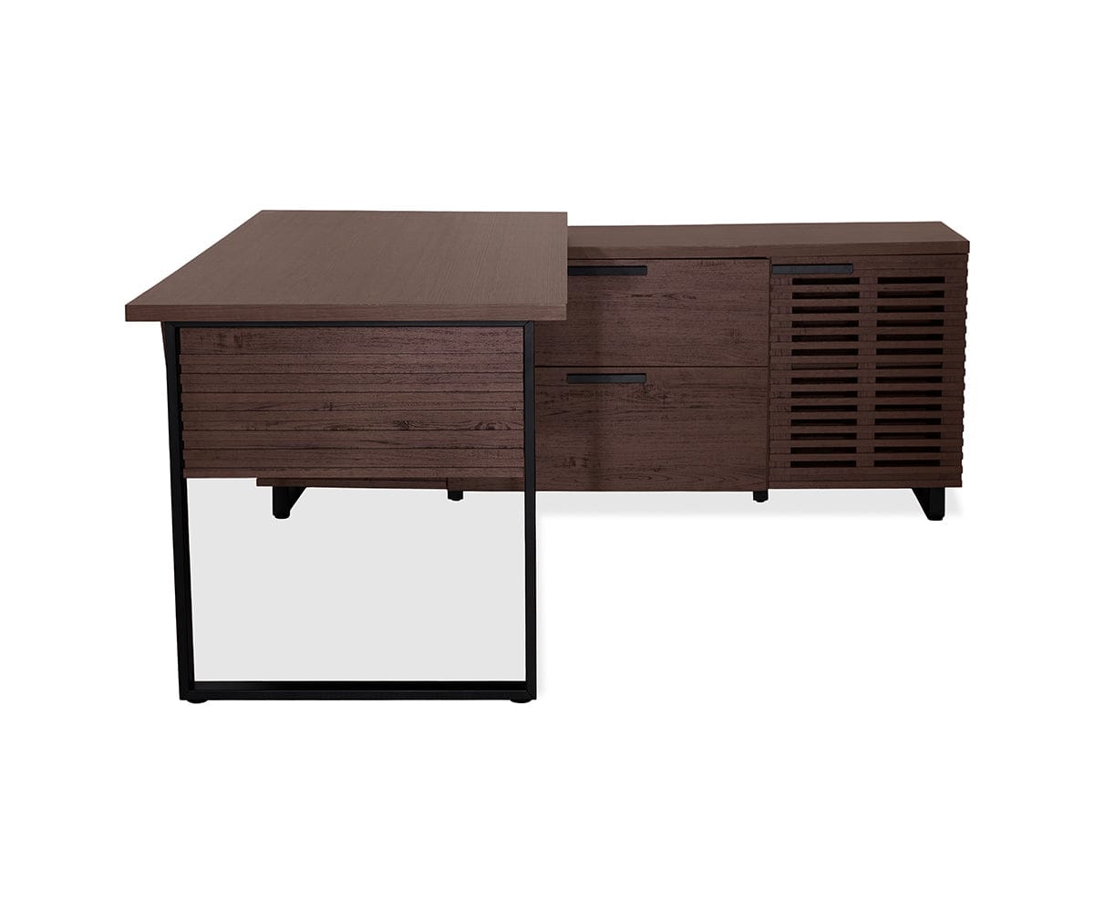 Cary Executive Desk with Reversible Return