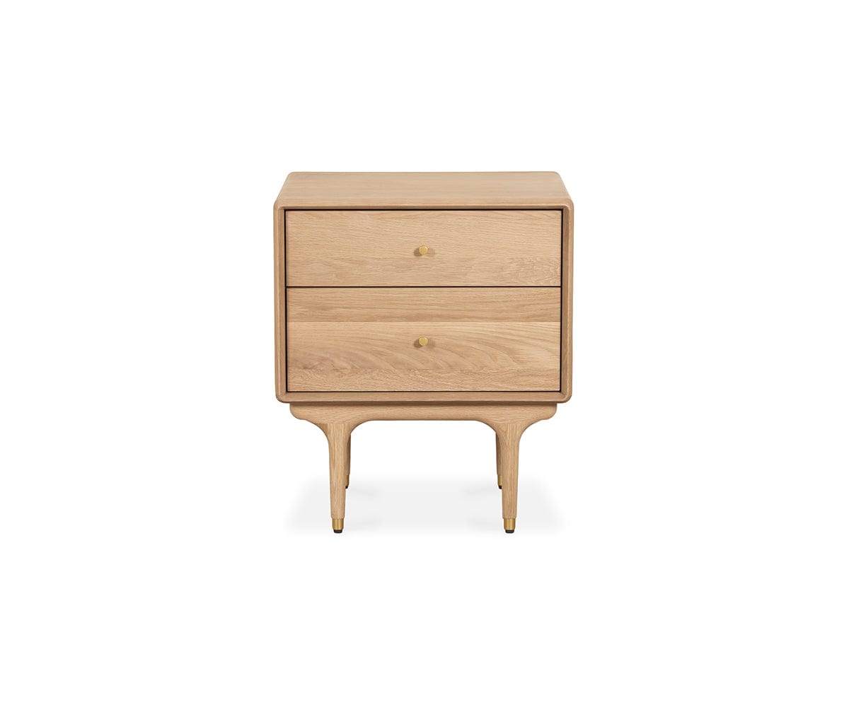 Hendrick Nightstand - White Oak