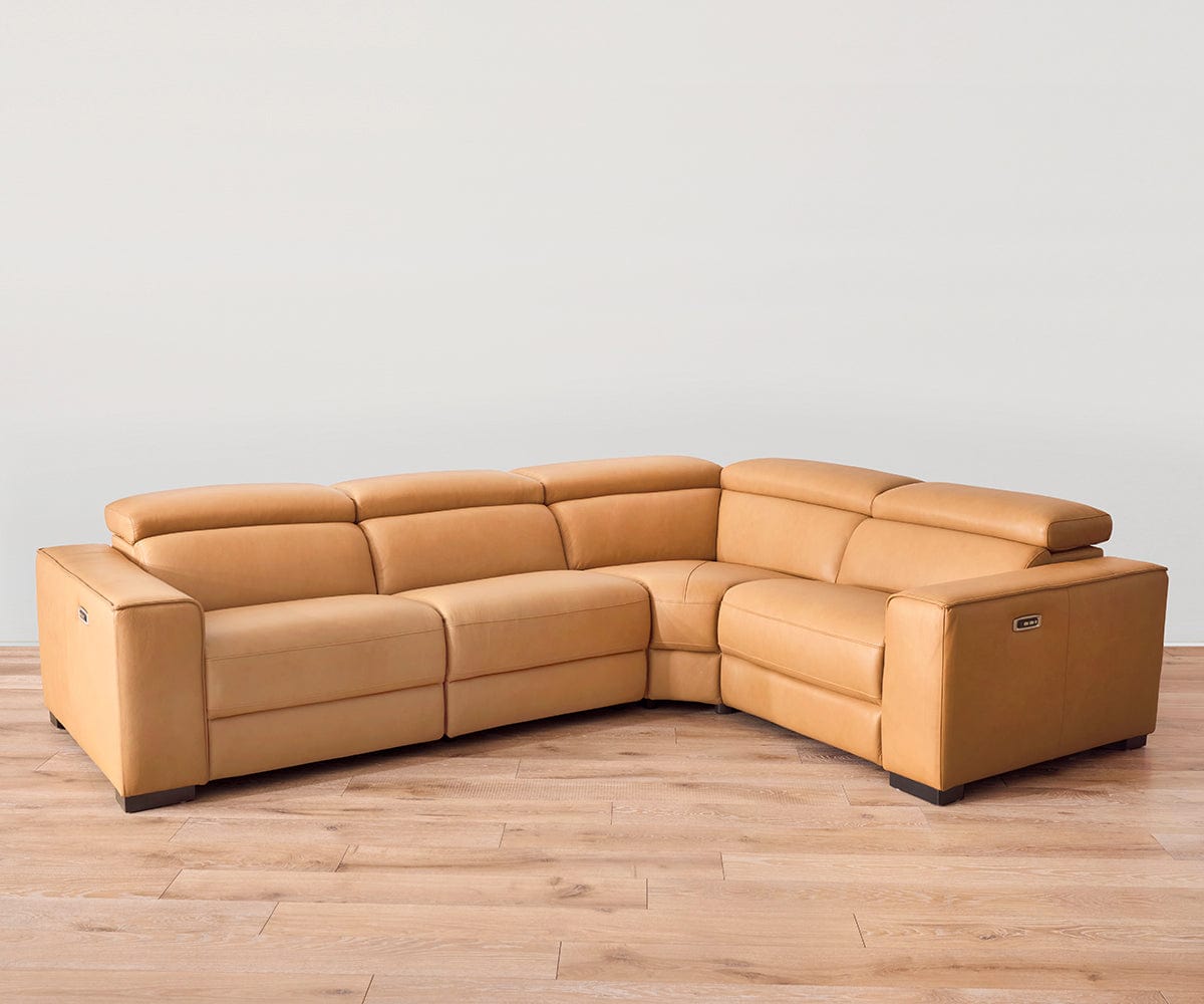 Brix 4-Piece Modular Power Sectional | Scandinavian Designs