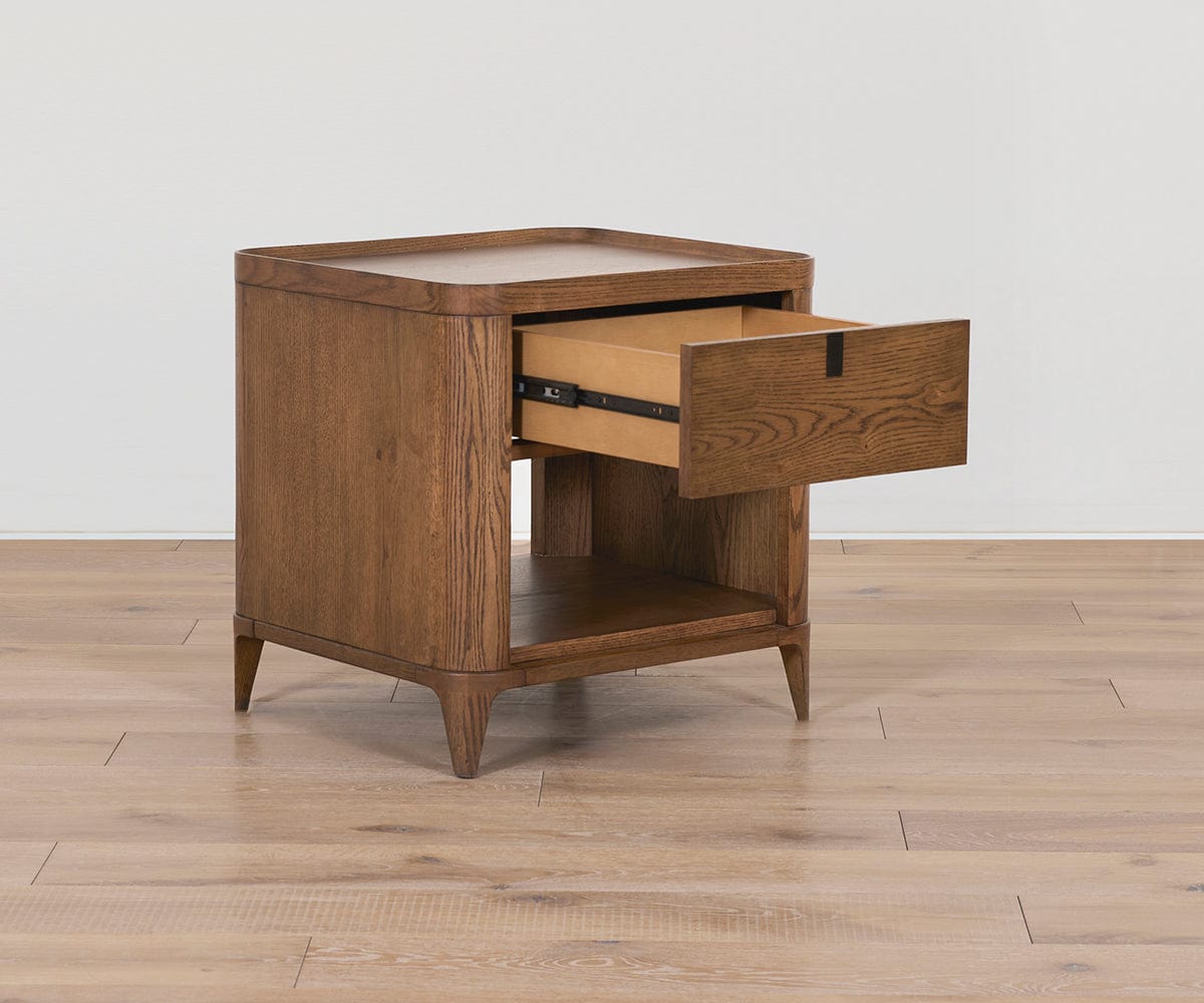 Aden 1-Drawer End Table | Scandinavian Designs