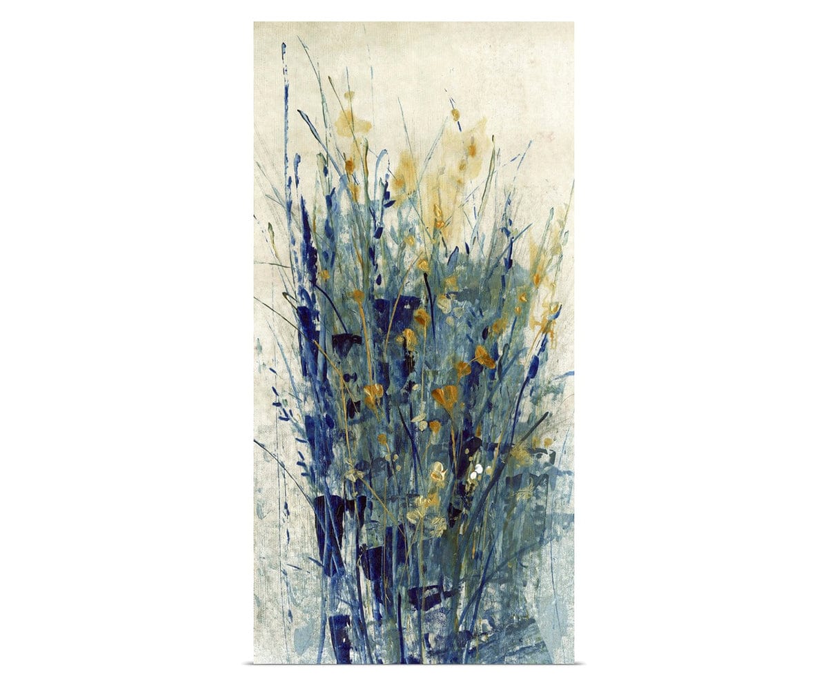Indigo Floral II Wall Art