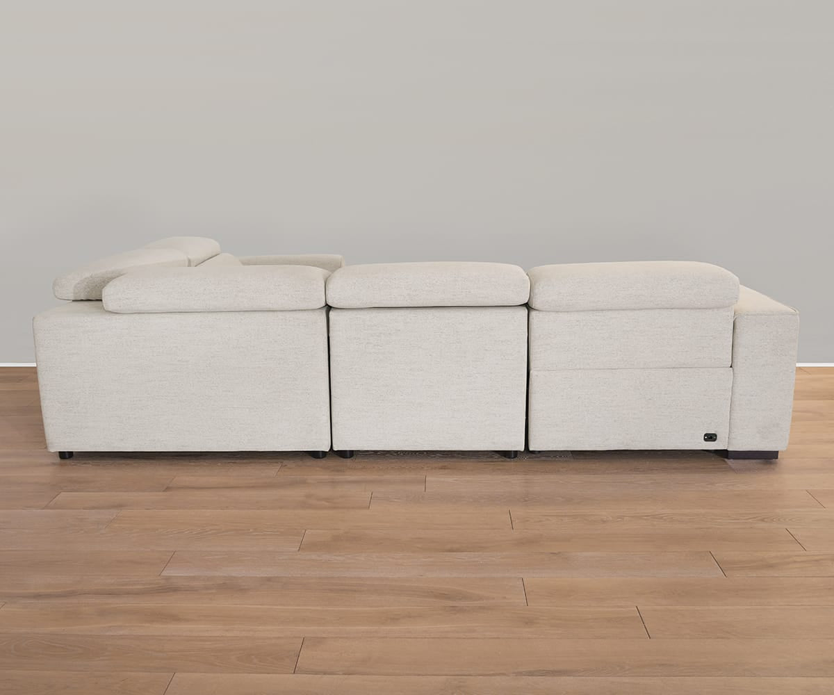 Brix 4-piece Modular Power Sectional | Scandinavian Designs