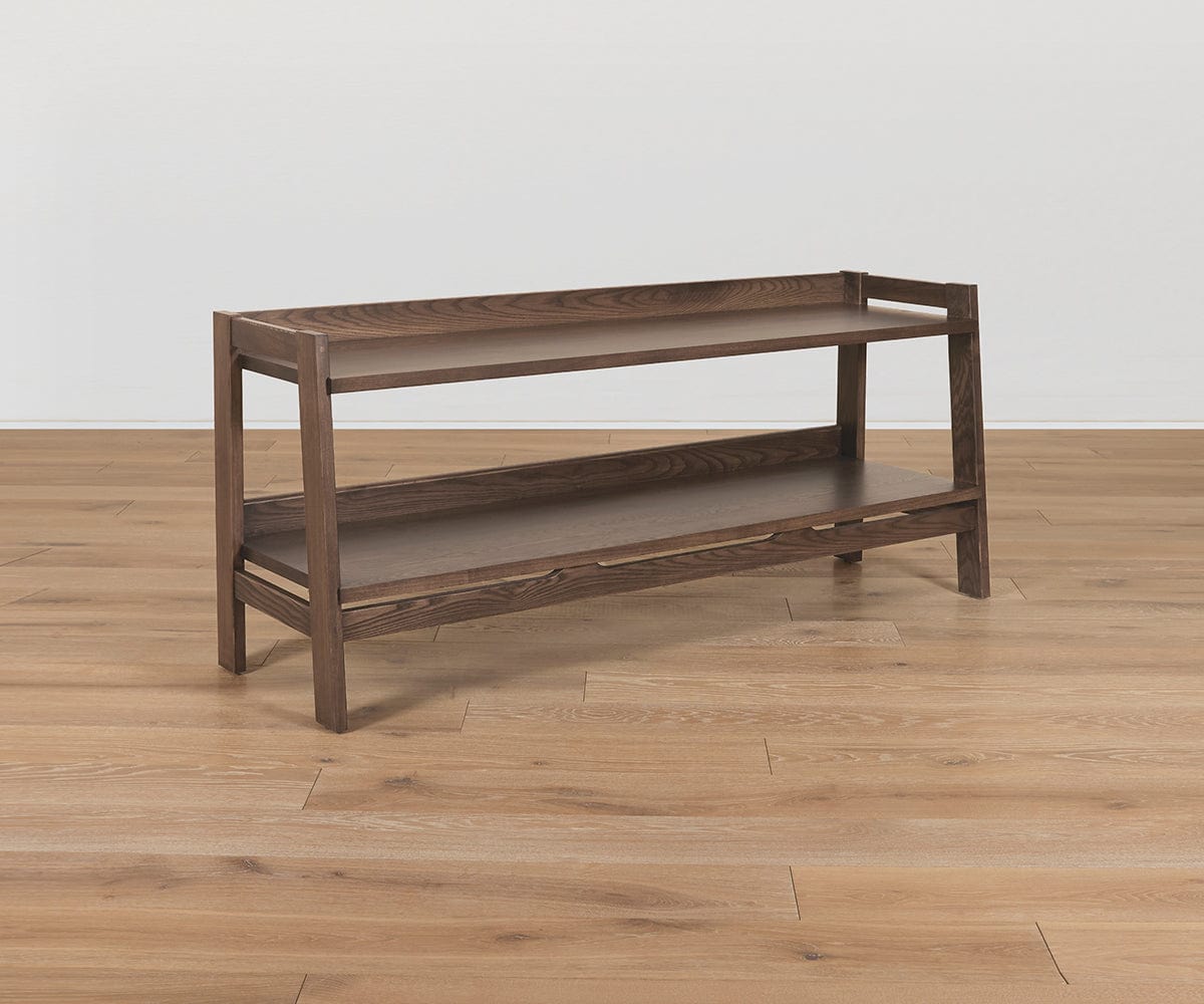 Wood Castle Myles Media Stand | Scandinavian Designs