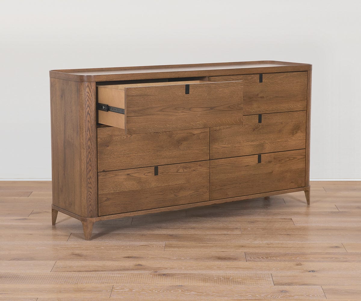 double dresser mid century modern Aden Double Dresser