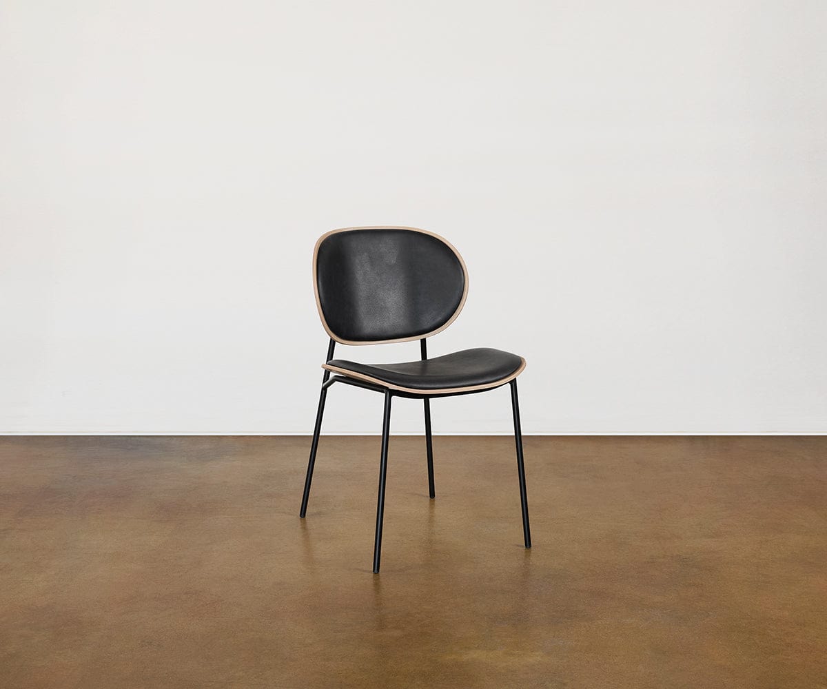 Idona Leather Dining Chair | Scandinavian Designs