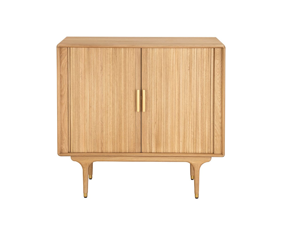 Hendrick Low Cabinet - White Oak